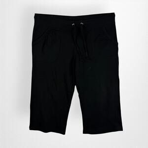 Women's Free Spirit‎ Cropped Capri Bermuda Pants Sweatpants Size Large